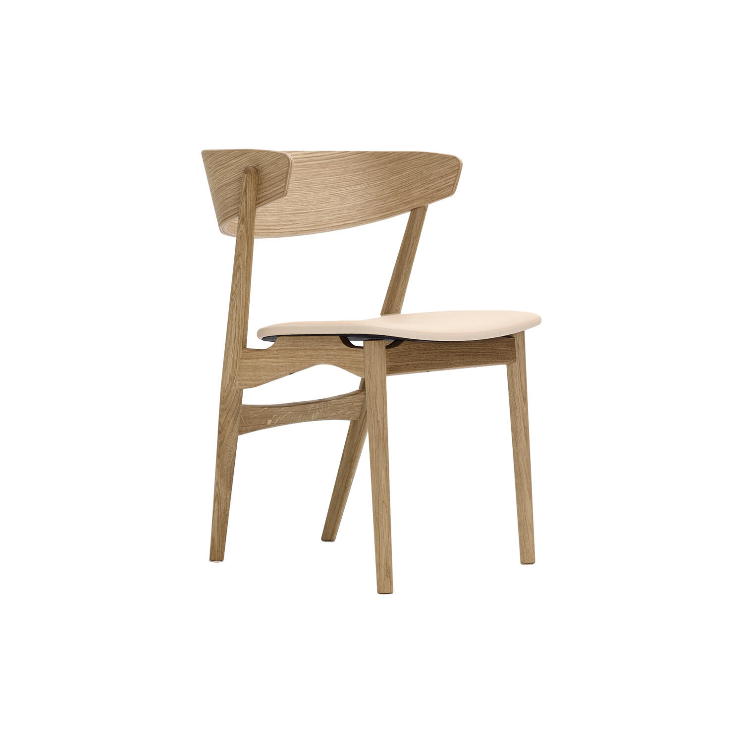 Sibast No 7 spisestol, olieret eg/honey