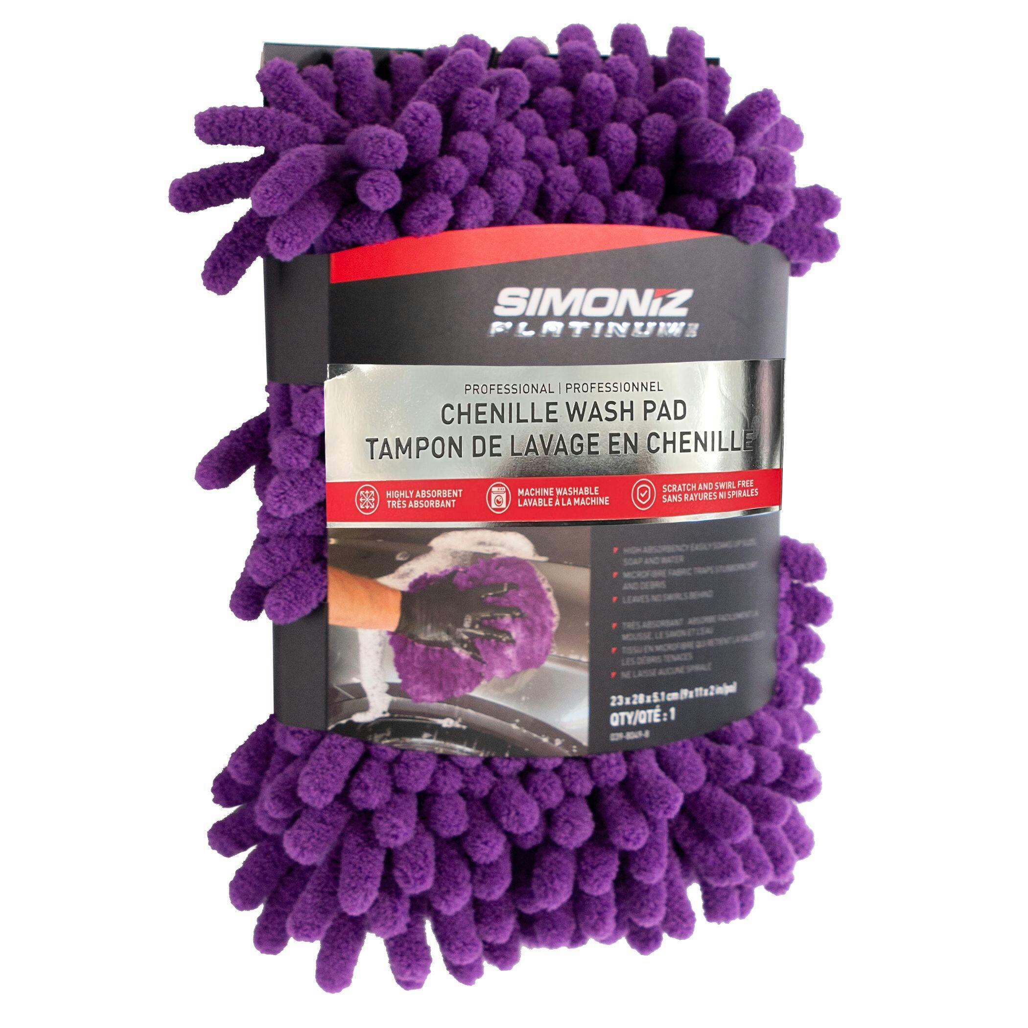 Simoniz Platinum XL Chenille Microfibre Car Wash Pad