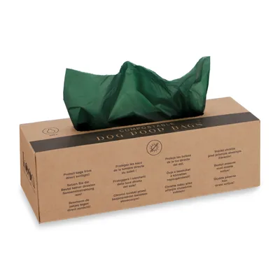 kooa Compostable Dog Waste Bag Dispenser Box