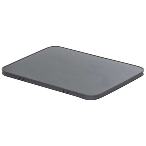 Aufsteckplatte zu Hocker Igusi, ca.L48,5xB41xH3,5cm, MDF-Platte grau