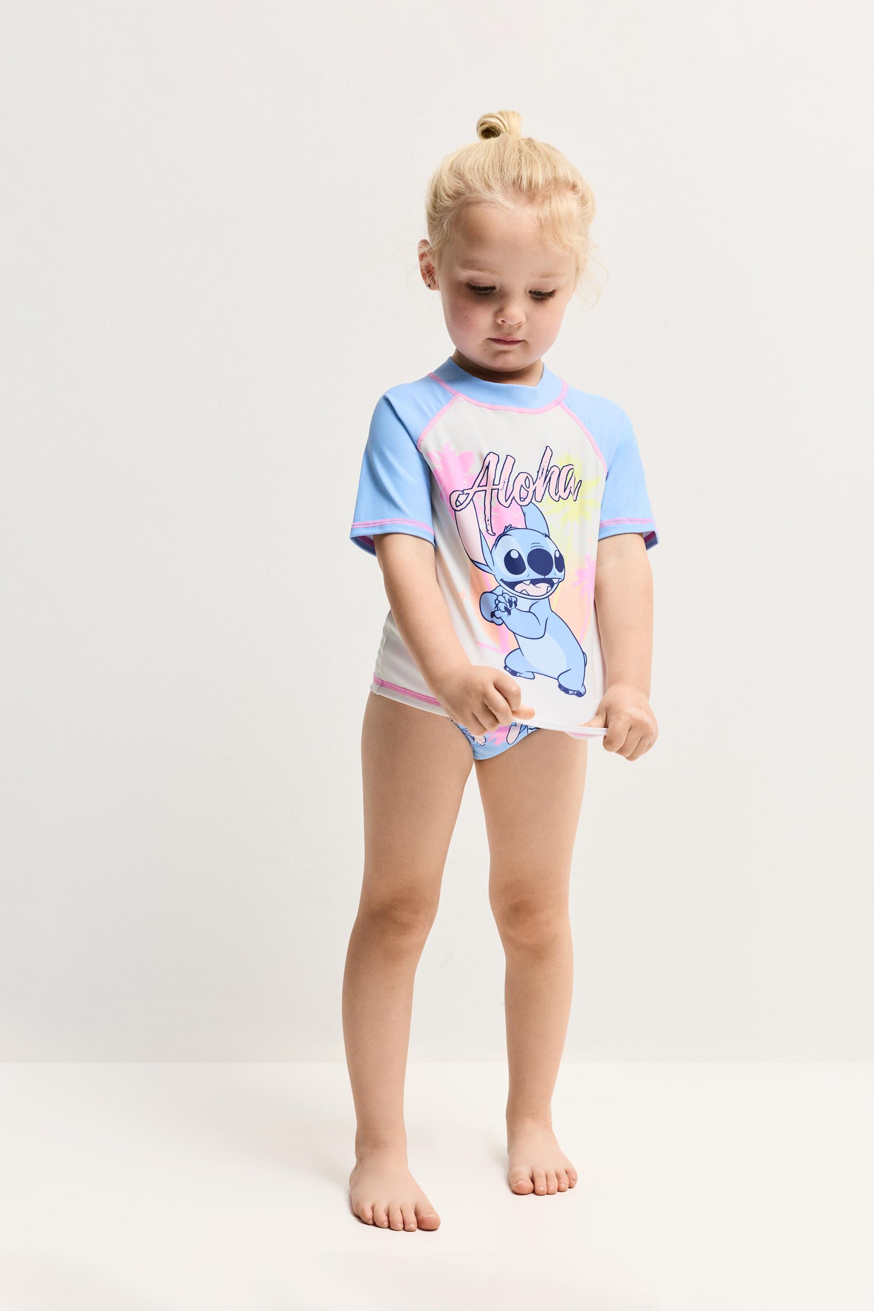 Set Stitch ©Disney bañador y camiseta de baño