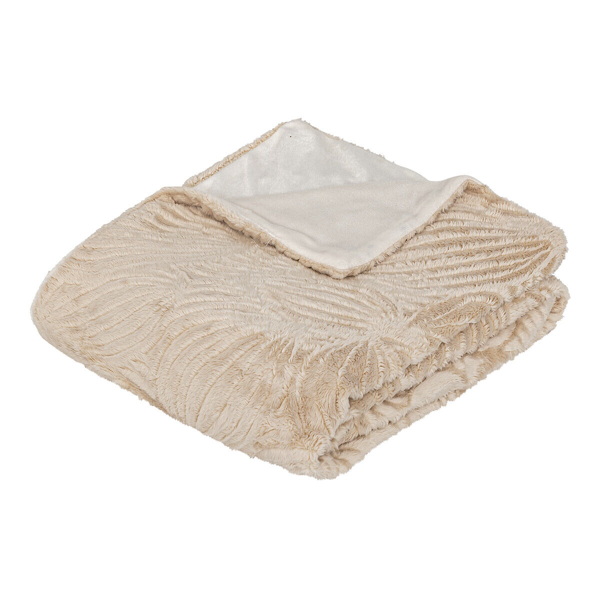 Manta AUTOMNE bege 120x160cm