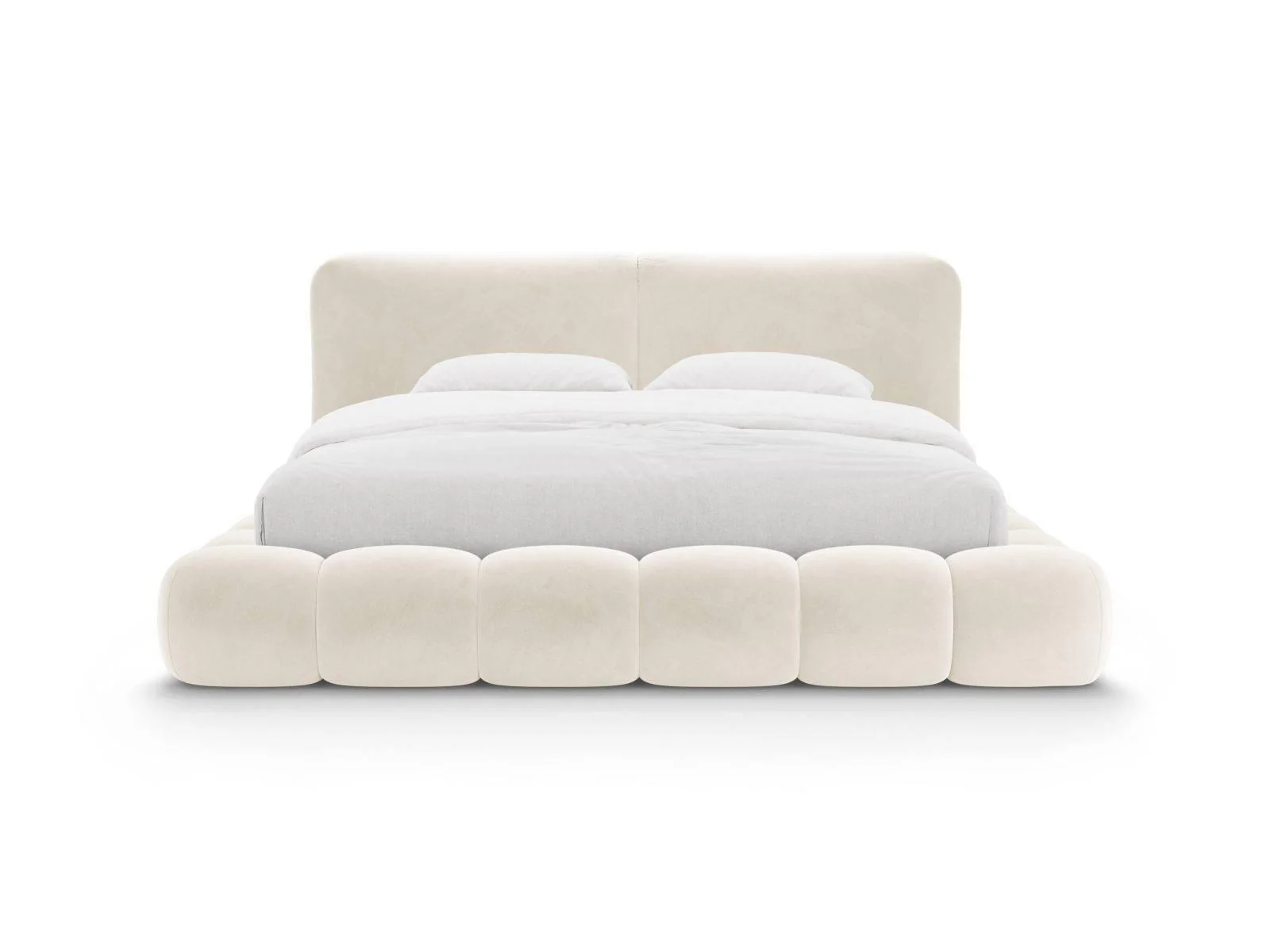 Bedframe Solange velvet 160 x 200 met opbergruimte