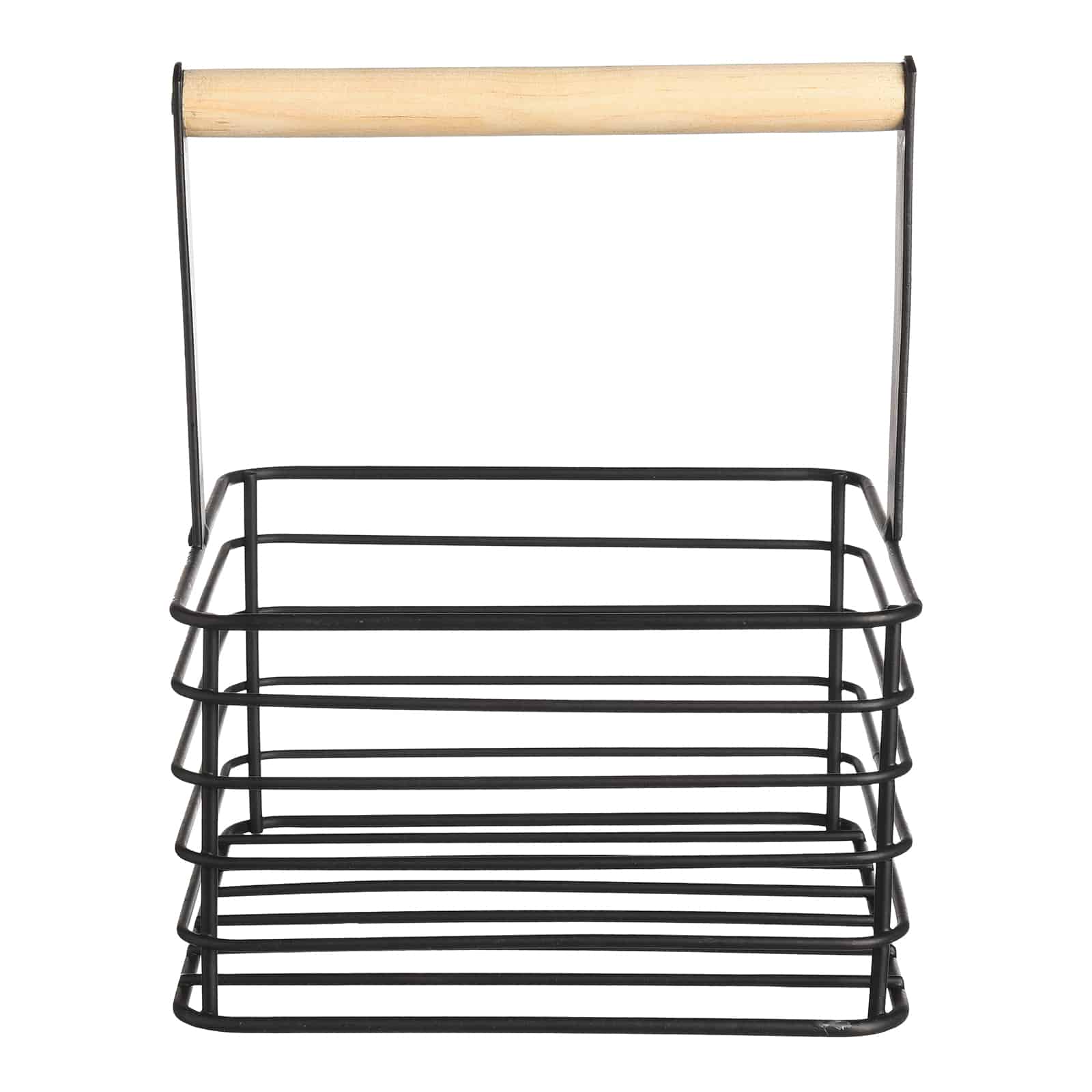 Küchenutensilien-Korb Schwarz,B 180 x H 210 x T 180 mm