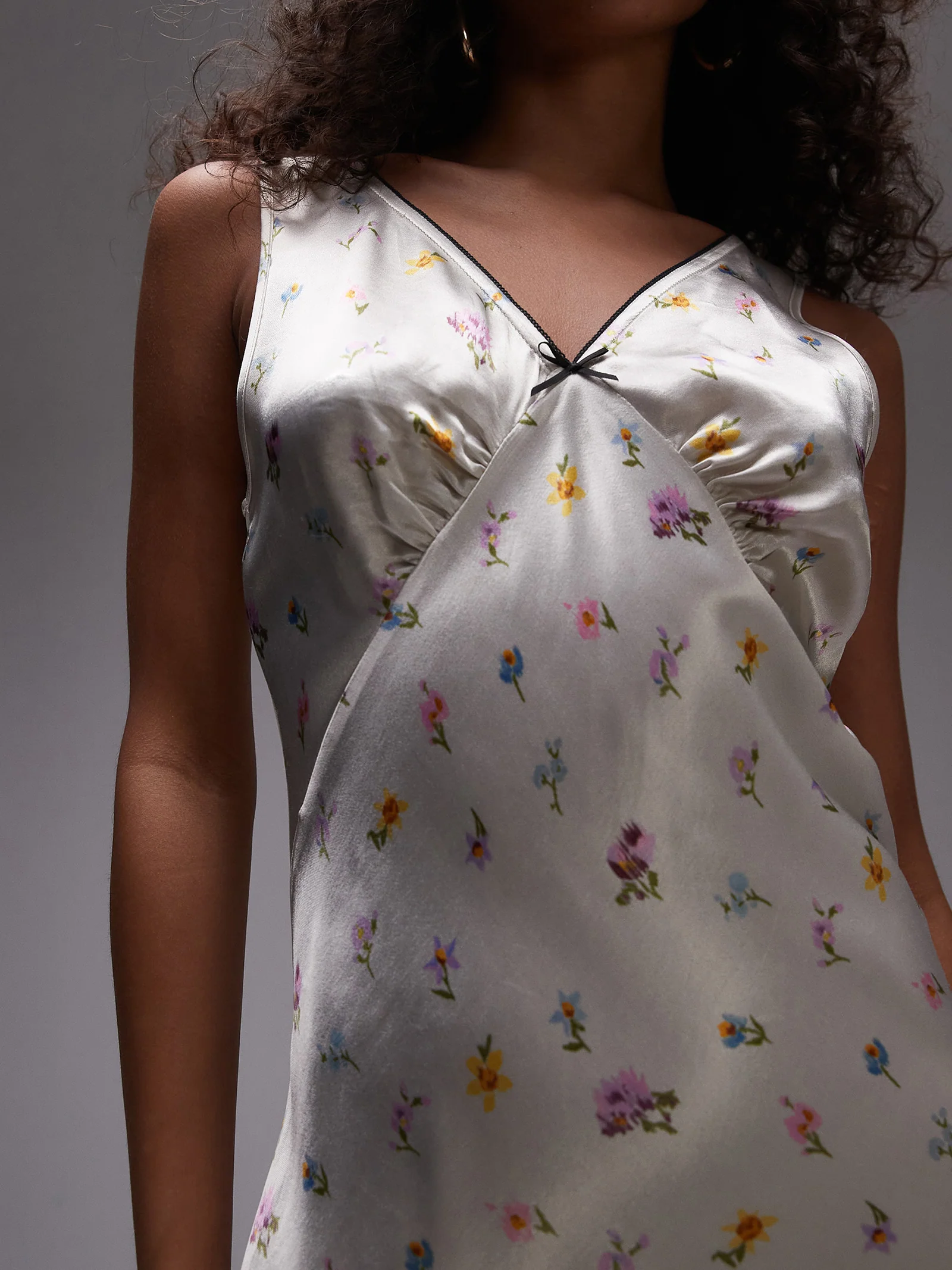 Vintage Floral Slip Dress