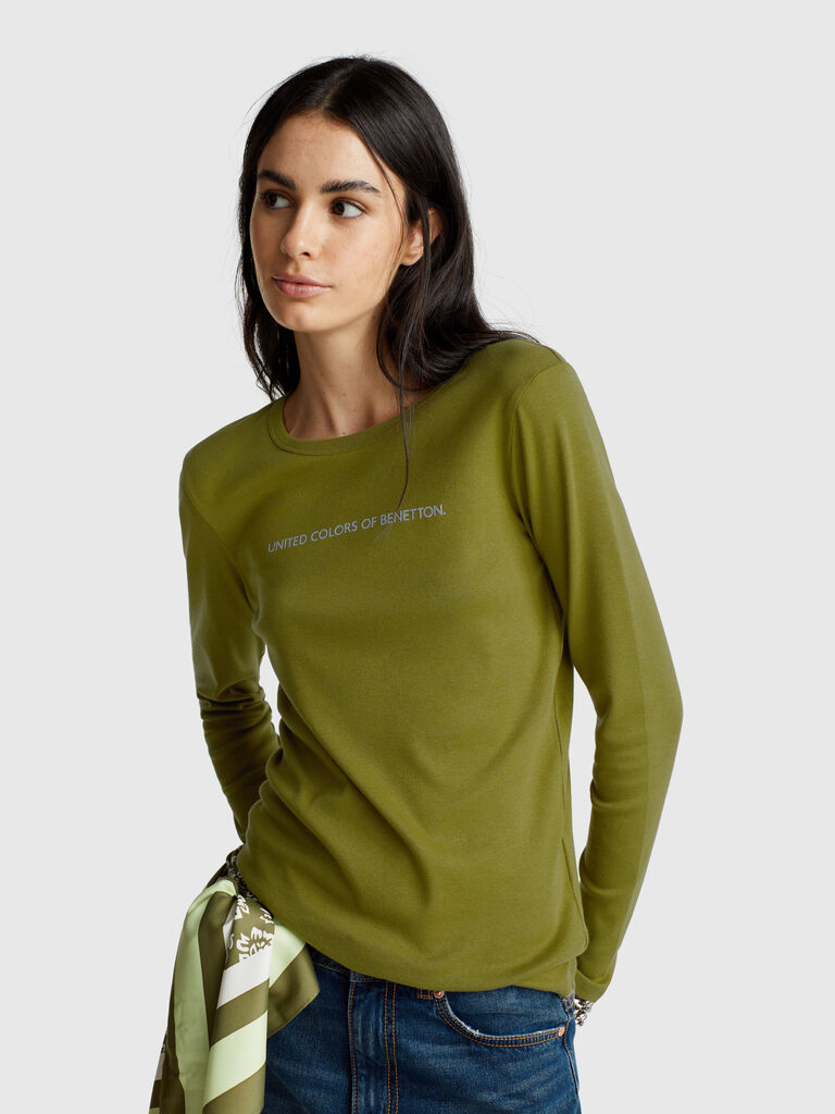 100% cotton long sleeve t-shirt