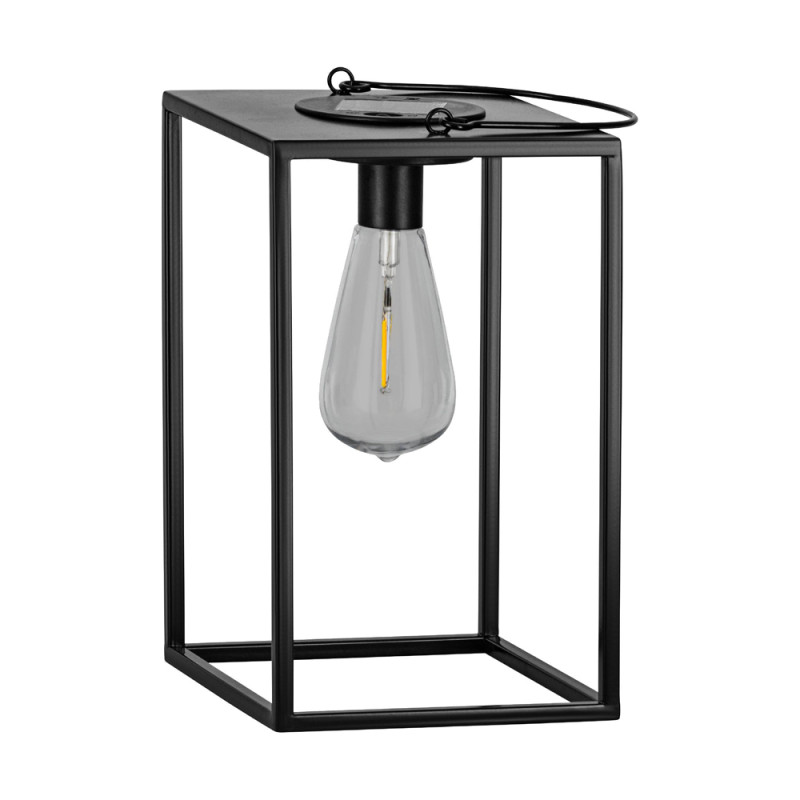 Lanterne extérieure LED solaire noire 2 x 0,06 W EGLO