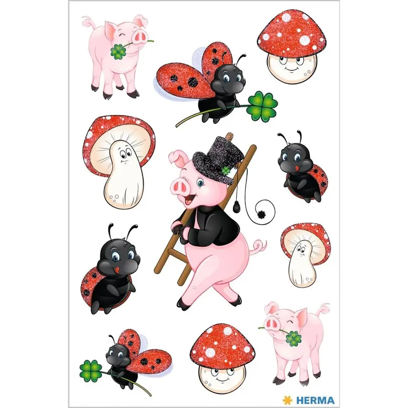 Sticker 40er-Set Stickers
