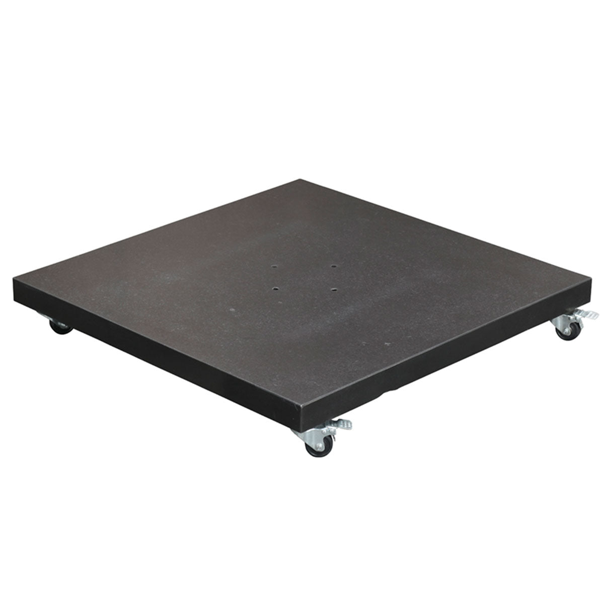 Garden Impressions parasolvoet Hawaii special zwart - 120 kg graniet - verrijdbaar