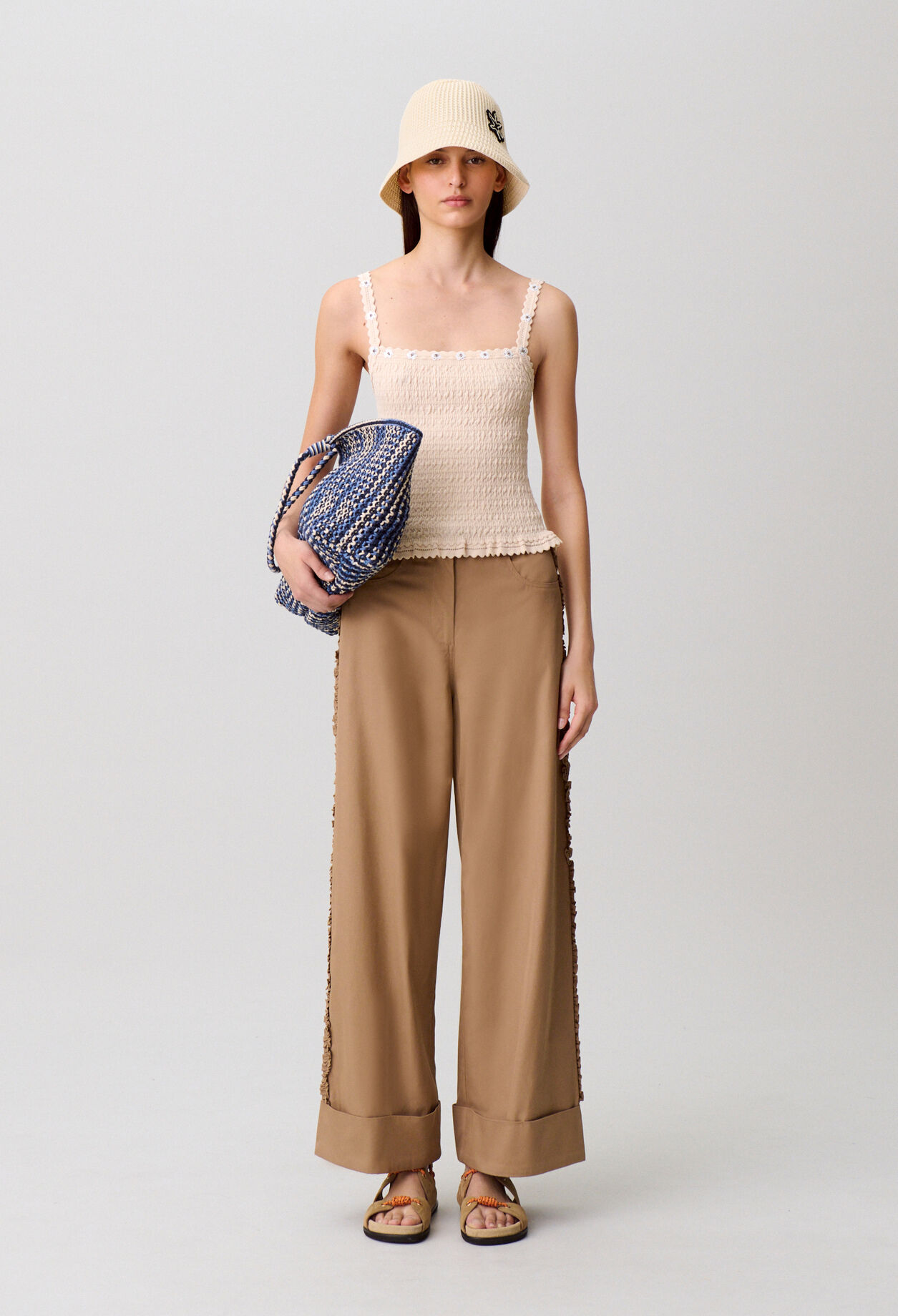 Pantalon large