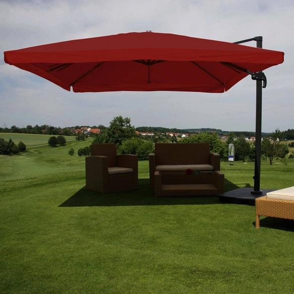 Gastronomie-Ampelschirm »MVG-A96«, 400 x 300 cm, Flap, 360° drehbar