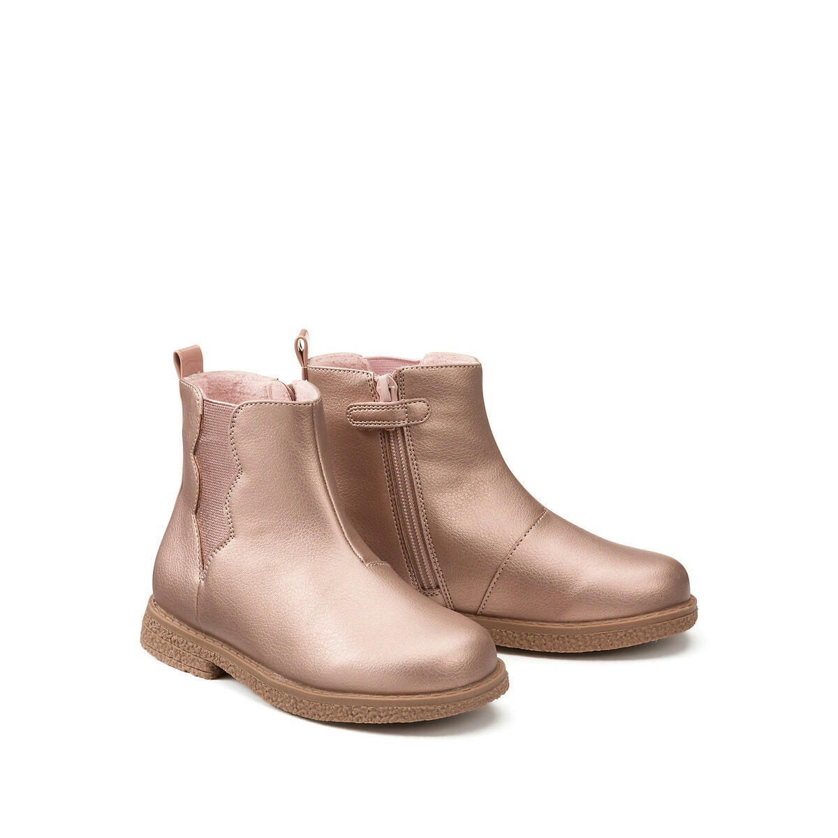 Bottines zippées
