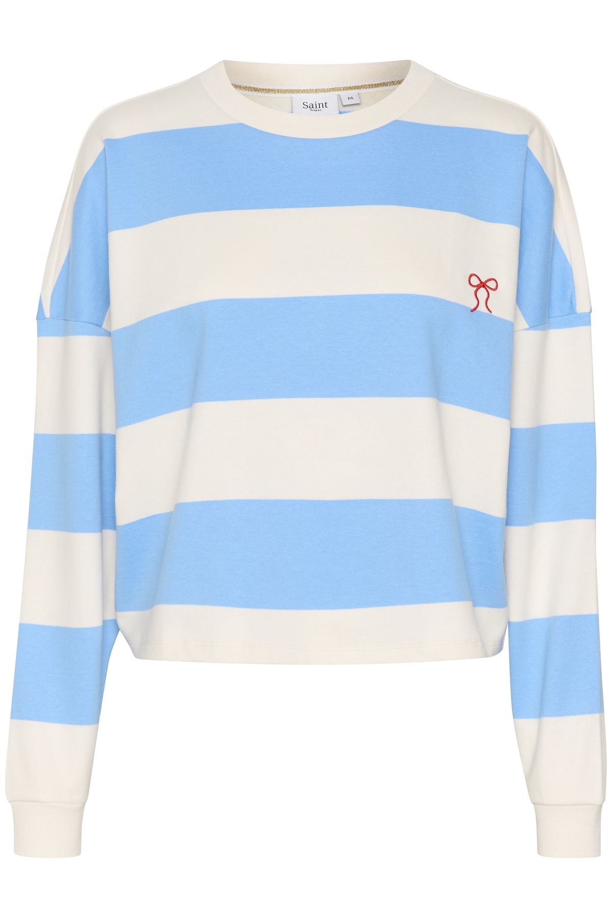 Saint Tropez Idahella Long Sleeve Stripe Sweatshirt