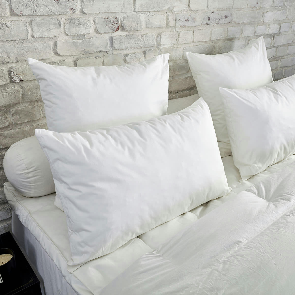 - Oreiller Mémoire De Forme Flocons De Mousse Douceur-Soutien 60x60 cm -