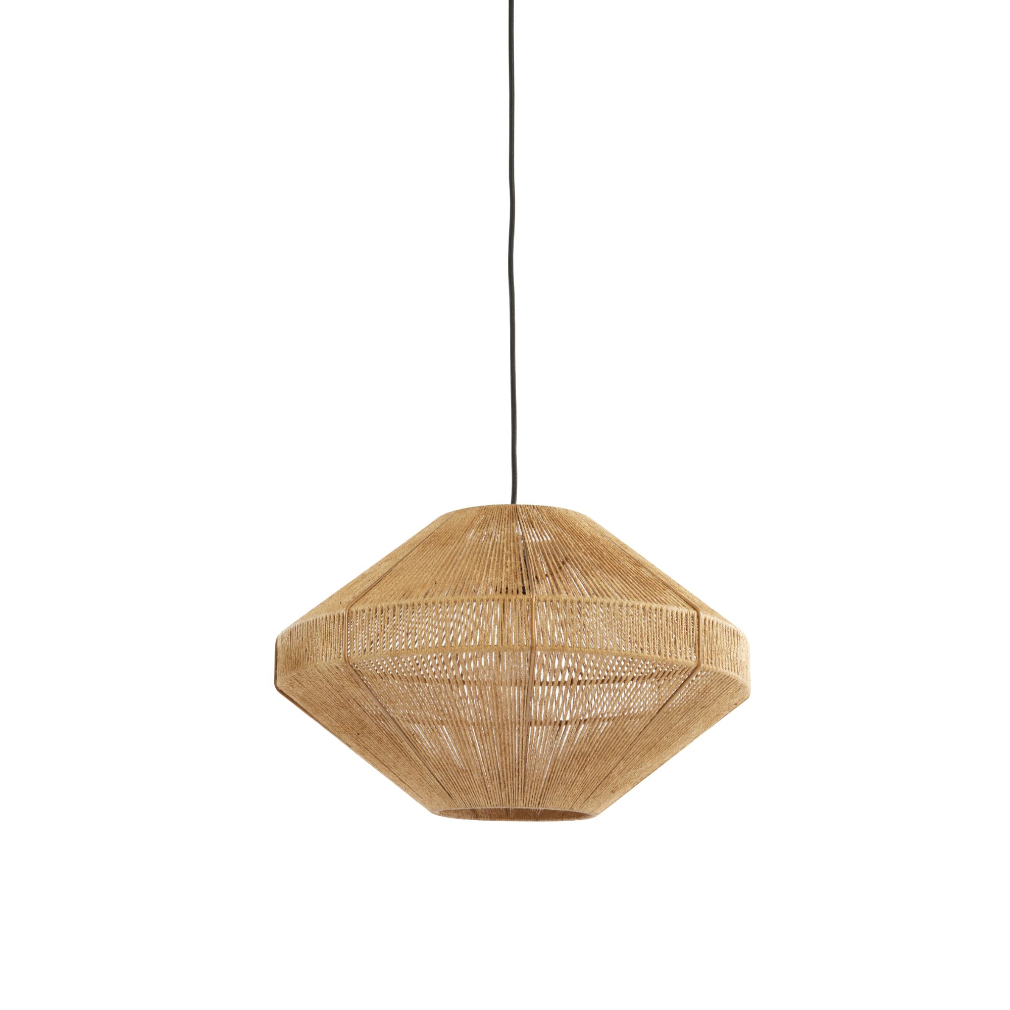 Light & Living hanglamp Mallow - bruin - Ø50cm