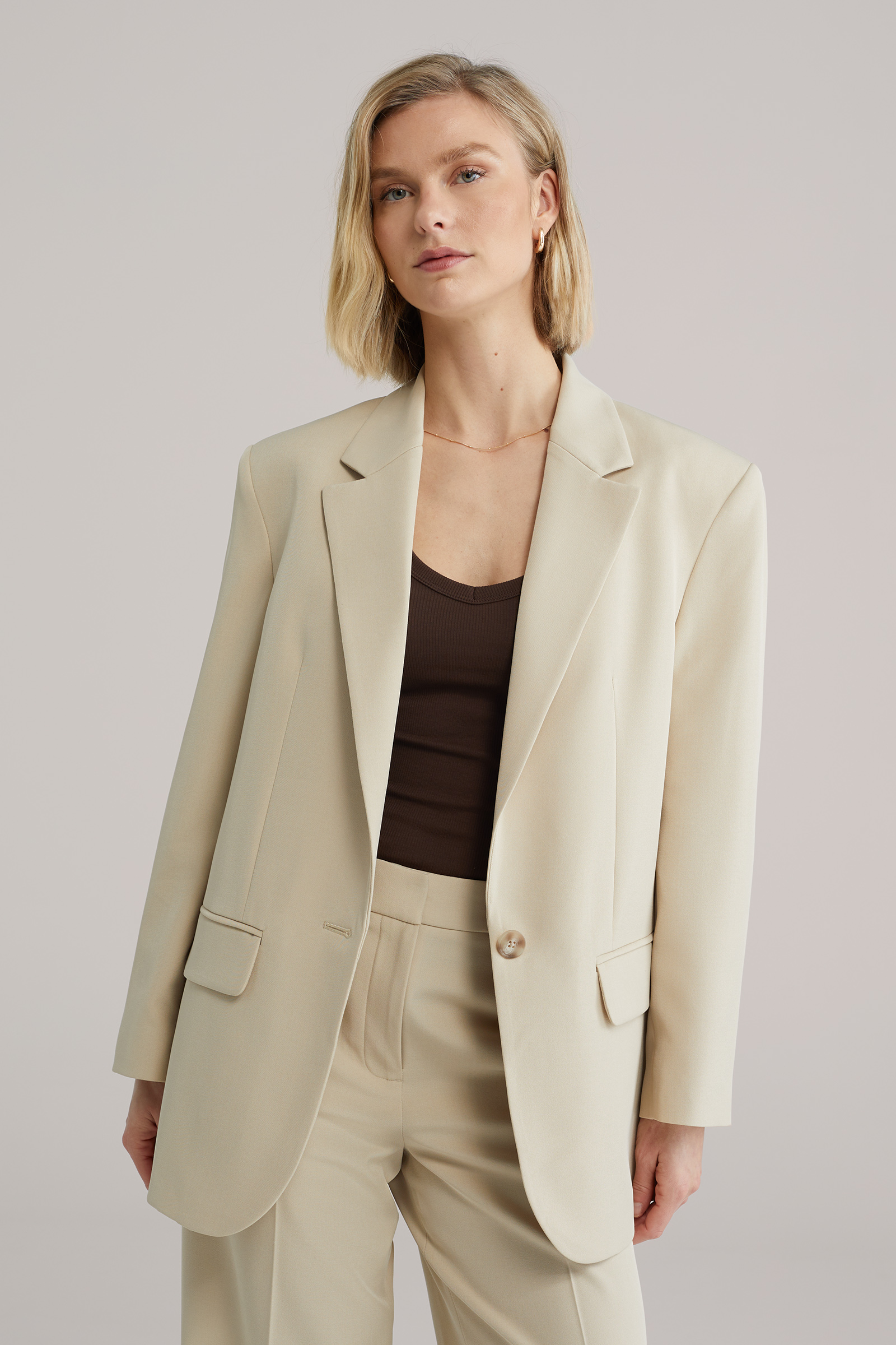 Dames loose fit blazer