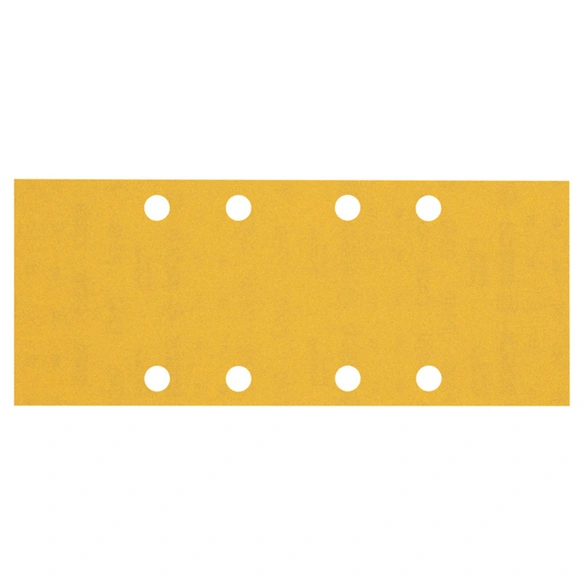 Schleifpapier, 93x230 mm, K240, 8 Löcher, 10 Stück