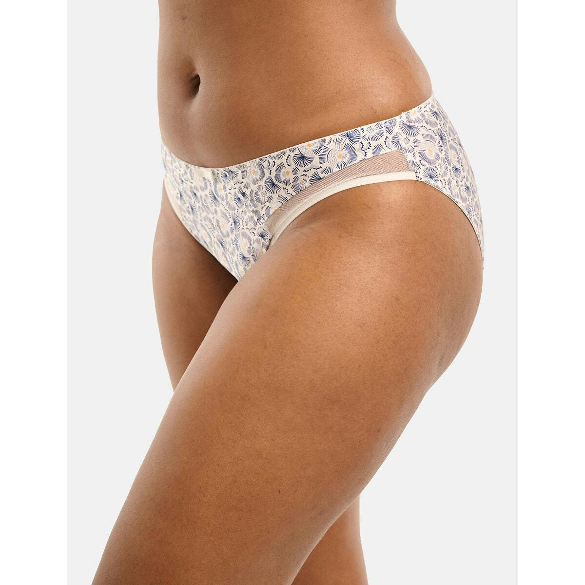 Slip en microfibre et tulle Complice