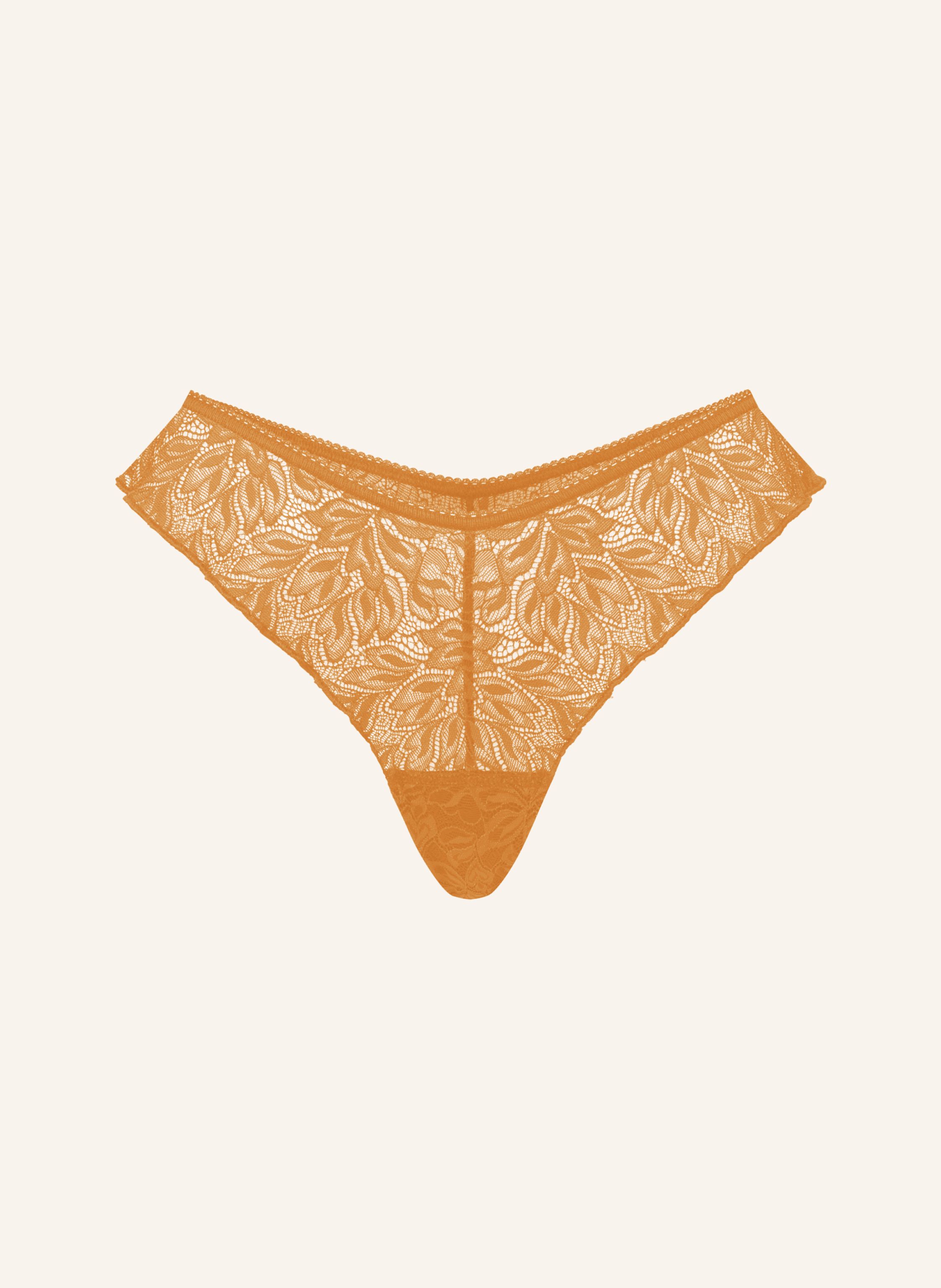 erlich textil Iconic Lace Brazil String aus Spitze - florales Motiv