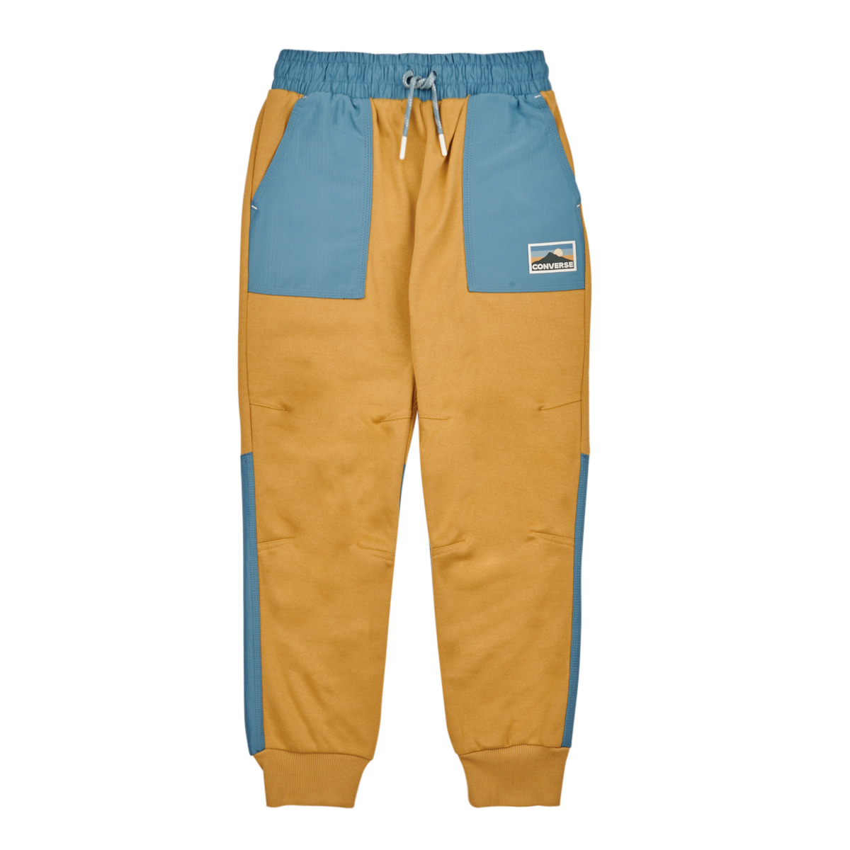Converse - GEAREDUPBLOCKEDFTMIX PANT - Camel / Kaki