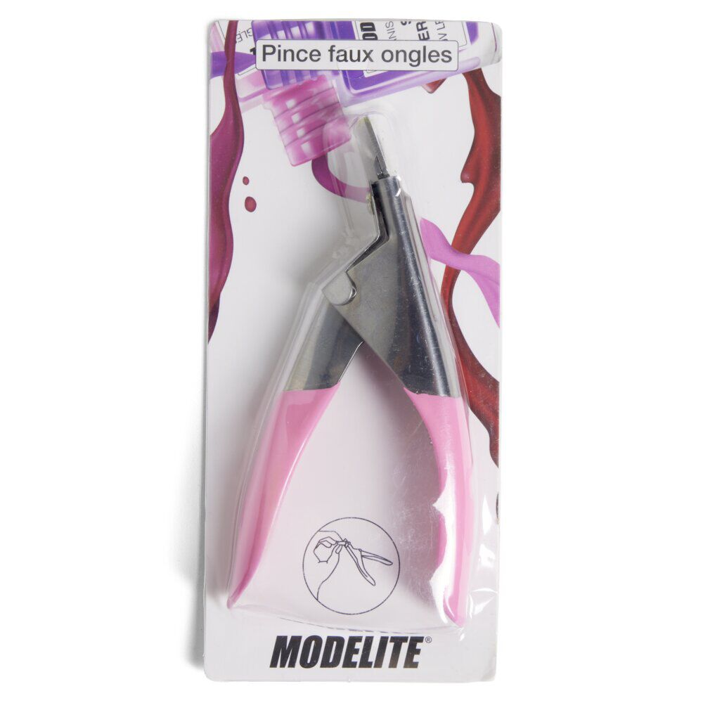 Pince faux ongles en métal L17cm