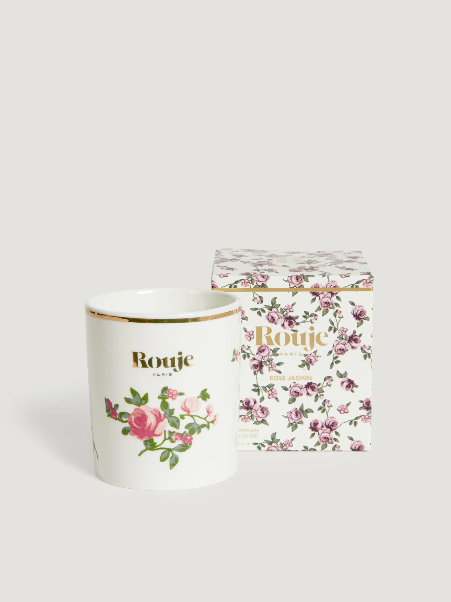 Bougie Rose Jasmin