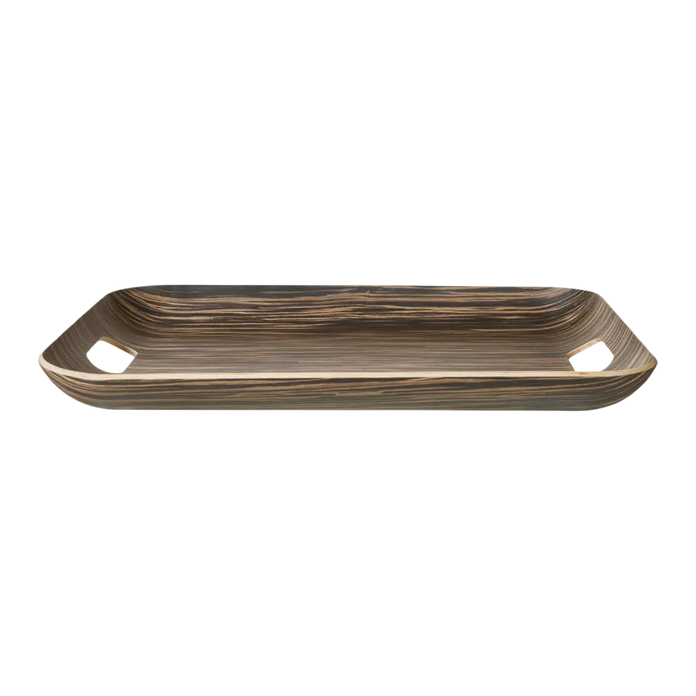 Serviertablett Wood Ebony