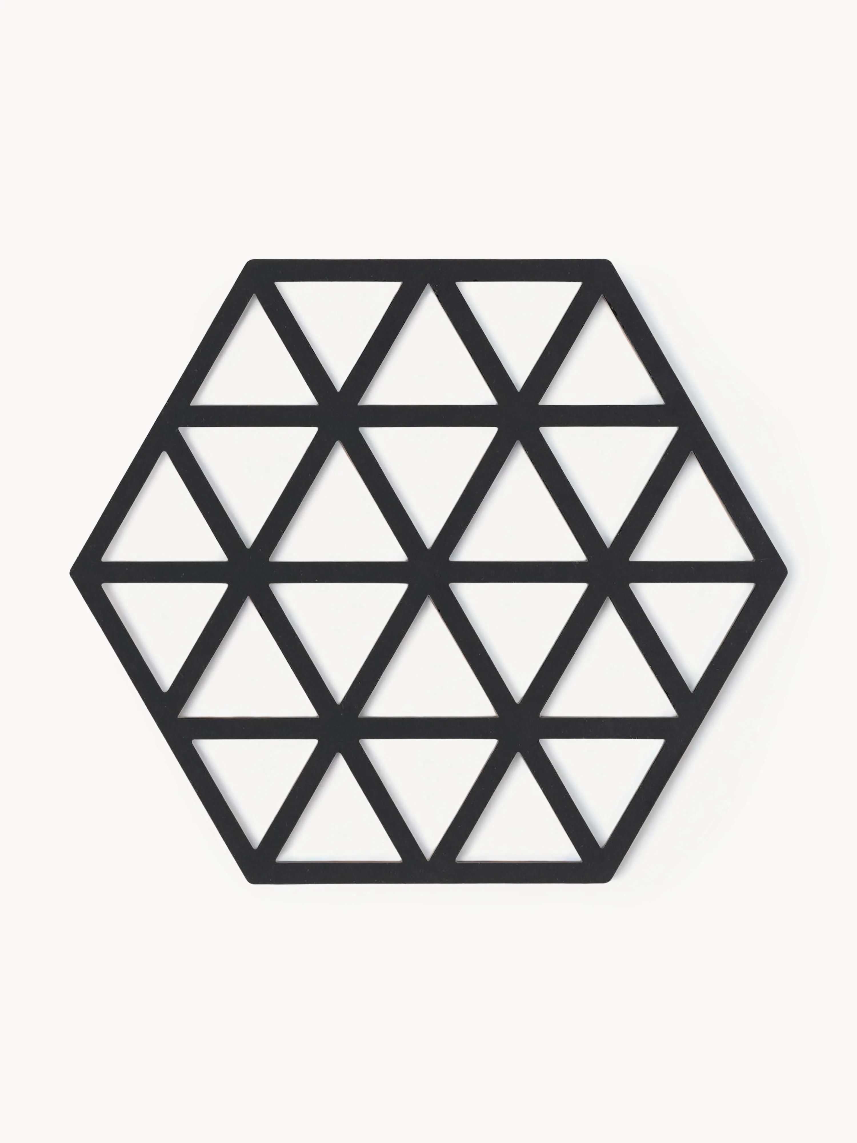 Silikon-Topfuntersetzer Triangles, 2er-Set
