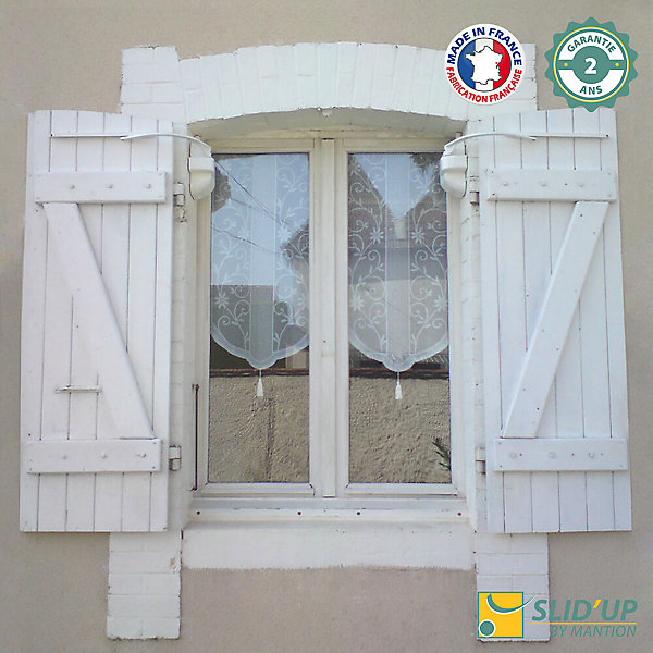 Motorisation pour volet 1 battant droit SLID'UP BRA-VO filaire