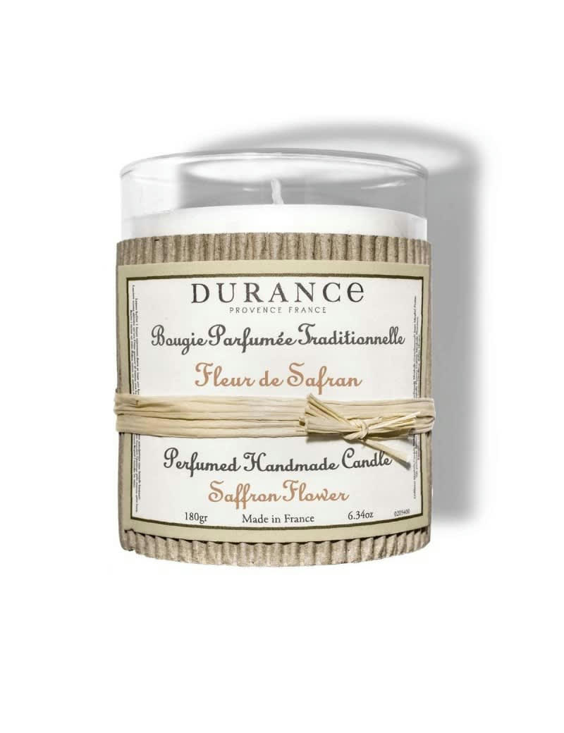 FLEUR DE SAFRAN - Bougie parfumée traditionnelle fleur de safran 180g