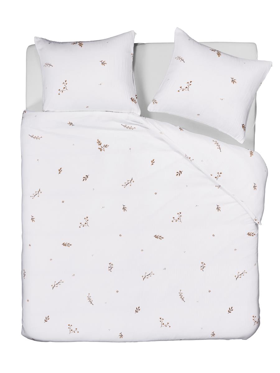 Beddinghouse Evi dekbedovertrek - 200x200 220 - Naturel