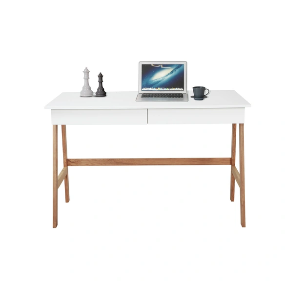 Schreibtisch, BxLxH: 120 x 60 x 77 cm, MDF/Holz