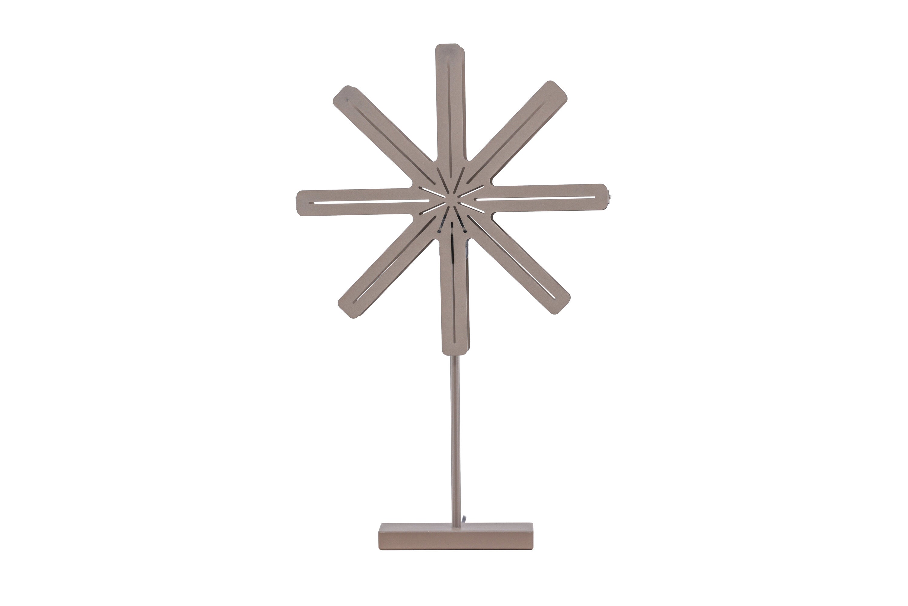 Rebellenclub Tafellamp Hale - mokka - Ø 40 cm
