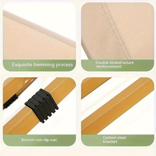 NNETM Folding Outdoor Chair for Camping & Fishing