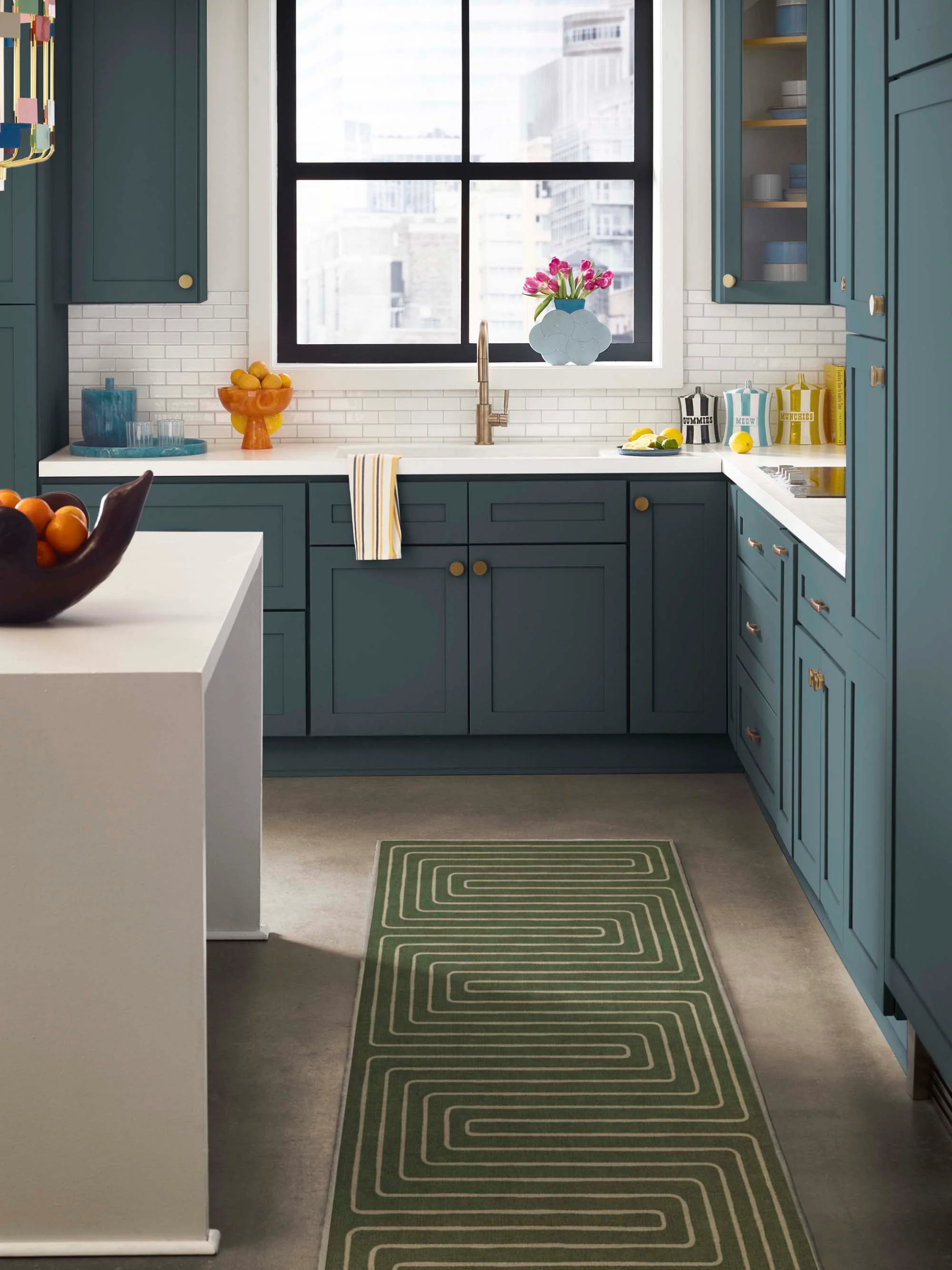 Waschbarer Läufer Labyrinth von Jonathan Adler
