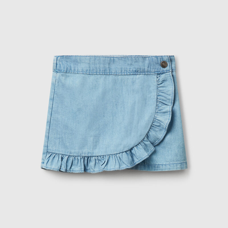 Chambray culottes