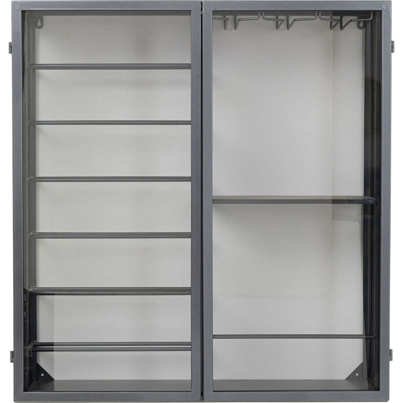 Kare Design Flessenhouder Porto 80x75cm zwart