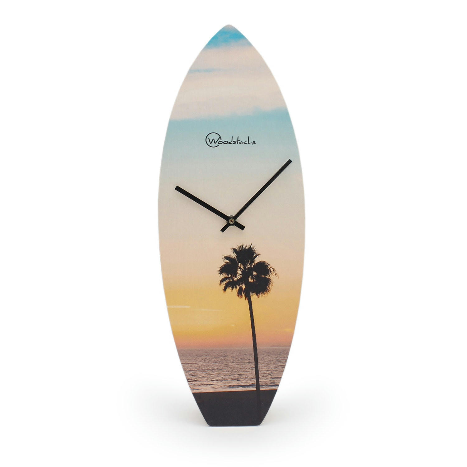 - Horloge surf en bois Santa Monica H46,2 cm