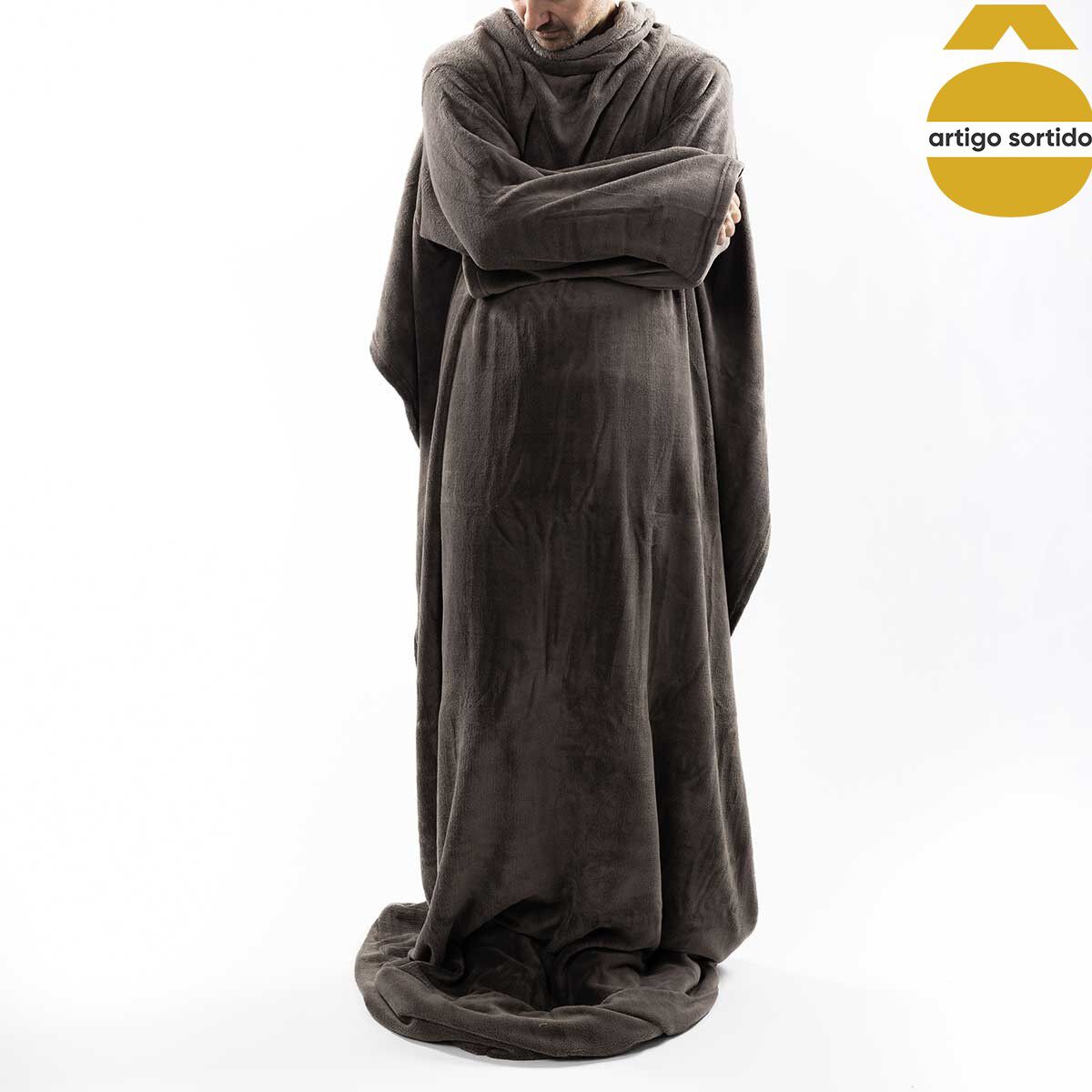 Manta com mangas CAROLINA 140x180cm