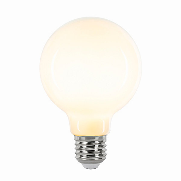Ampoule LED à filament ballon Jacobsen E27 1055 lm 7.8W 75W blanc chaud laiteux