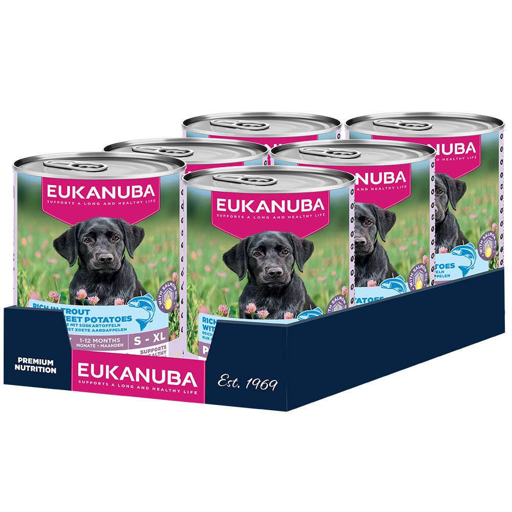 Eukanuba Puppy Rich in Trout with Sweet Potatoes