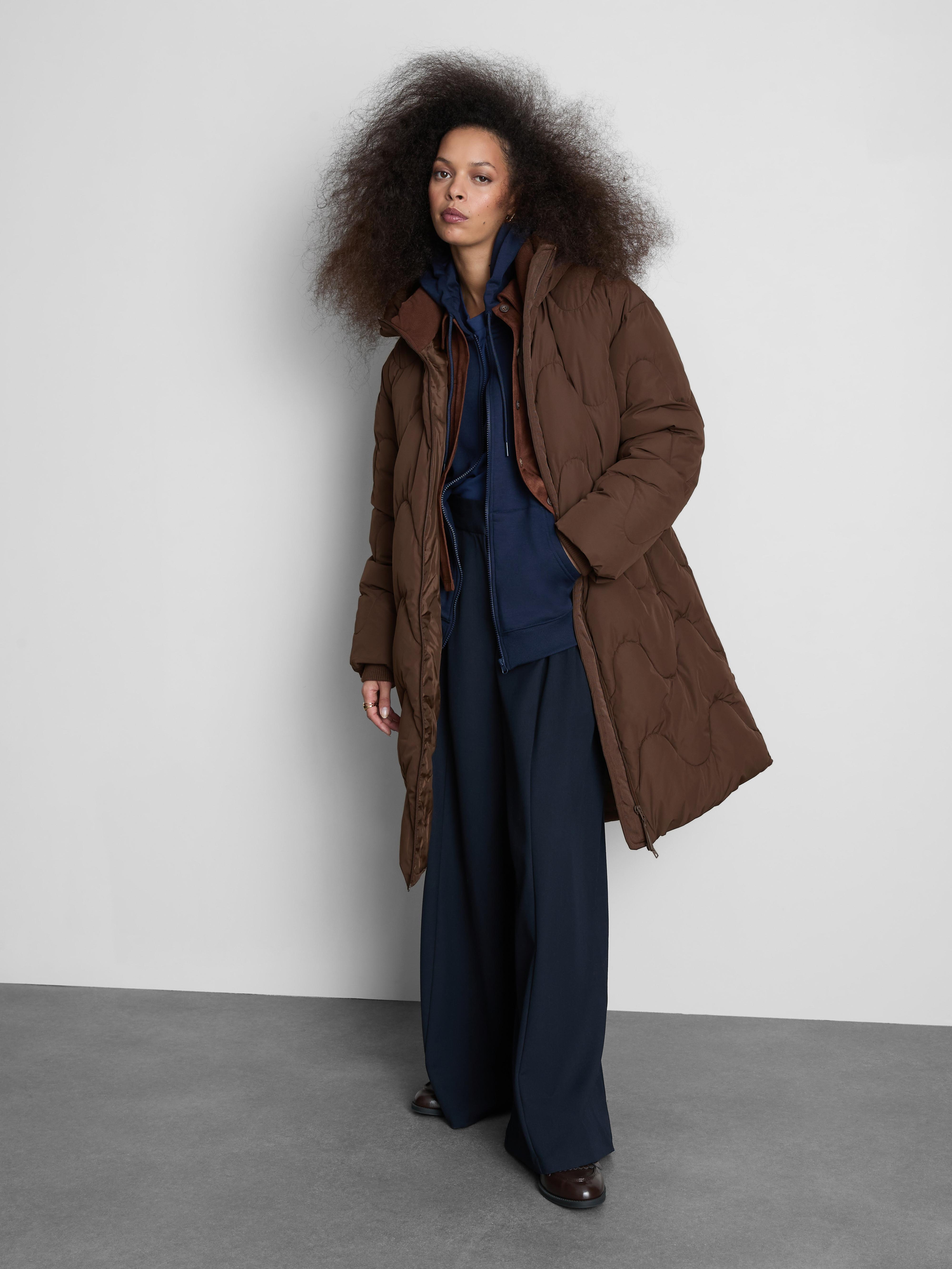 THERMOLITE® EcoMade Long Quilted Jacket