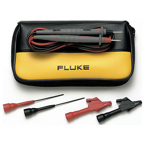 Fluke TL80A-1 Set de cordons de mesure de sécurité silicone Banane mâle 4 mm, 1,5 m, 10 A, 300 V