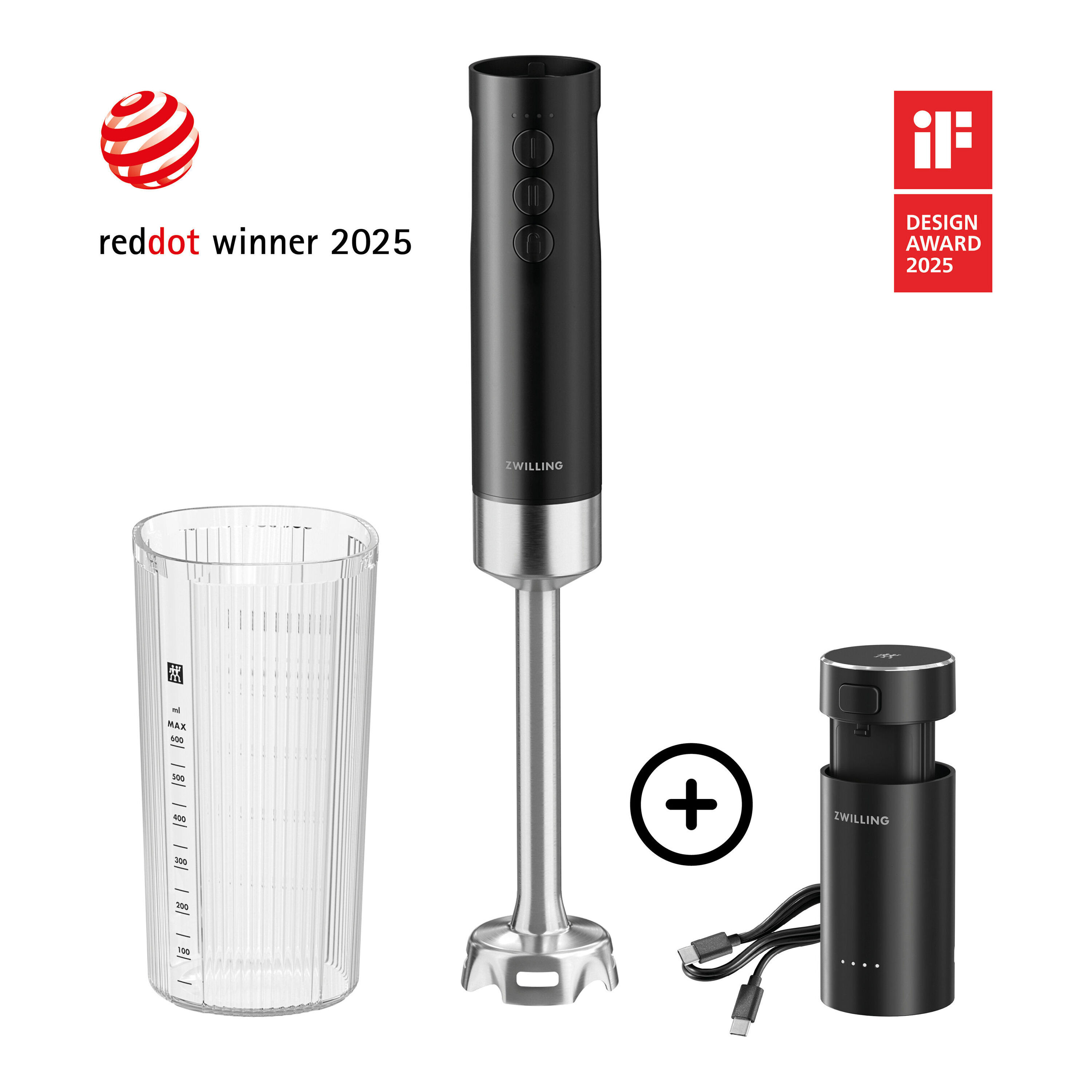 Cordless Hand Blender Starter Set, Starter Set including battery