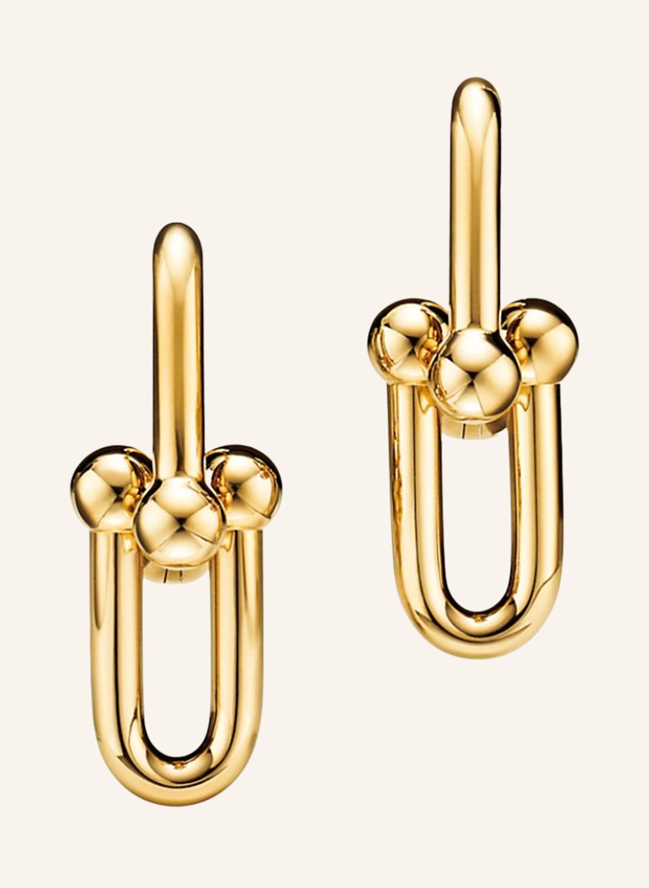 TIFFANY & Co. Gliederohrringe TIFFANY HARDWEAR aus 18 Karat Gelbgold