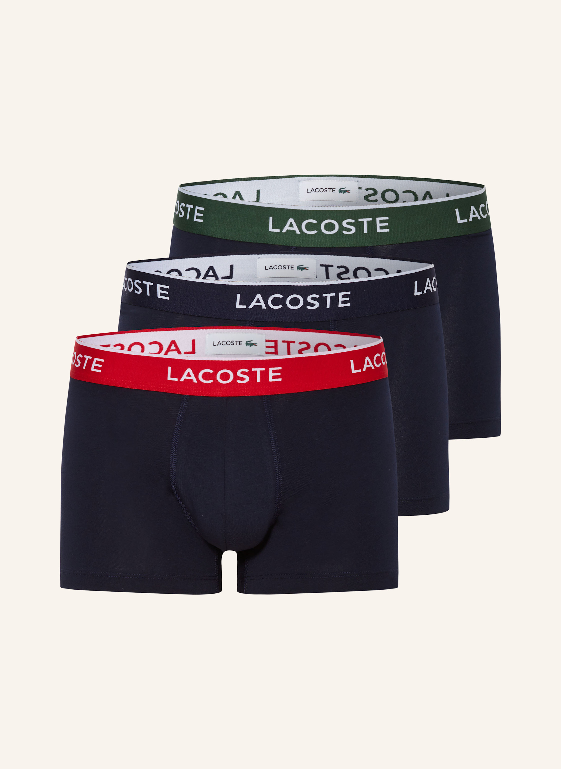 LACOSTE 3er-Pack Boxershorts