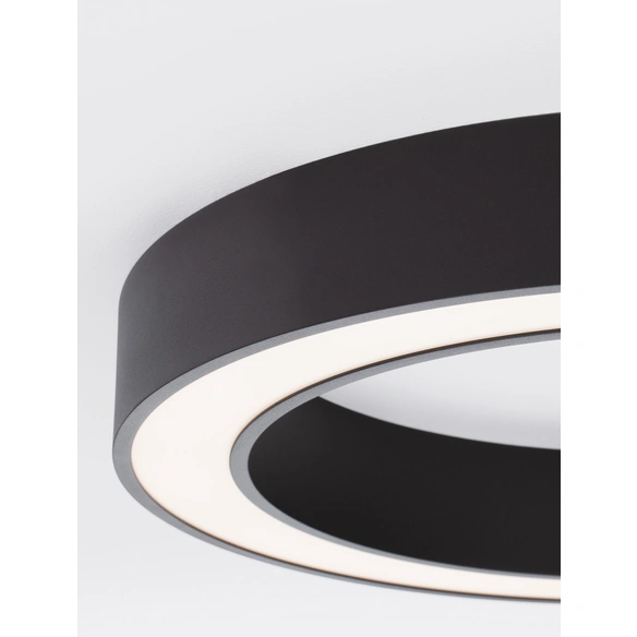 Deckenleuchte »Morbido«, LED, 48 W, Höhe: 8 cm, schwarz