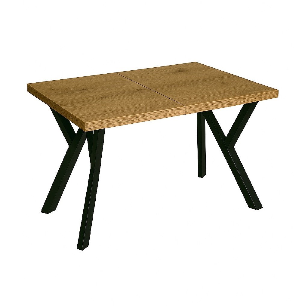 Stół rozsuwany 70 x 120/170cm blat 3,6cm Dąb Craft