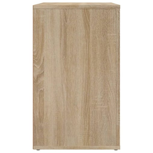 NNEVL Bedside Cabinet Sonoma Oak 50x36x60 cm Engineered Wood