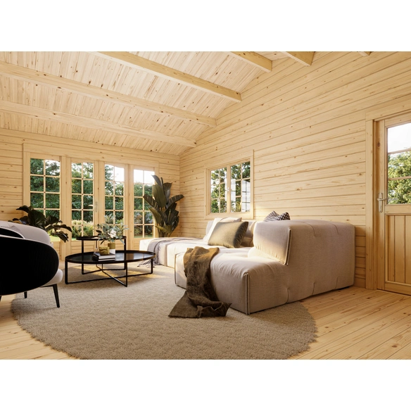 Gartenhaus »Irene«, Aufstellmaße BxTxH: 703 x 619 x 316 cm, lackiert, Holz
